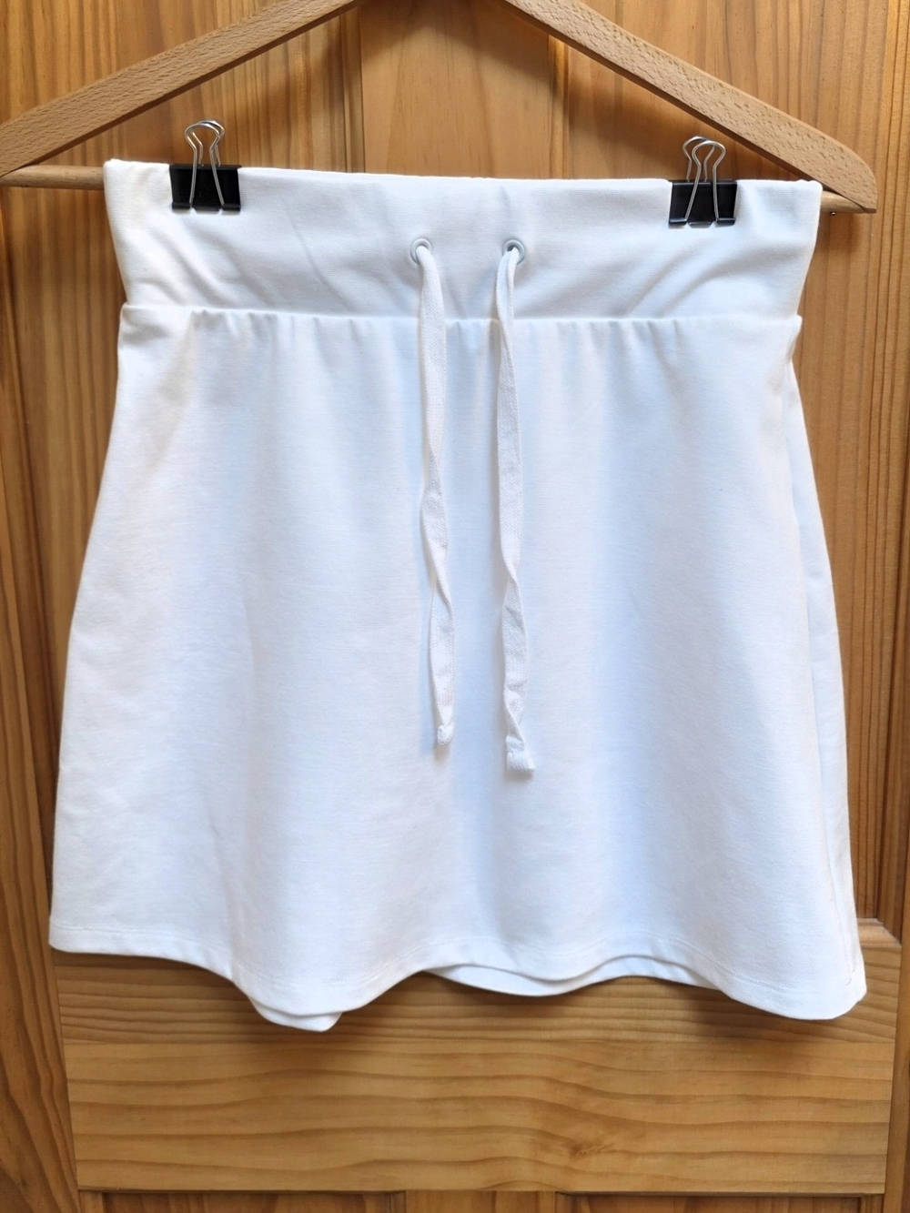 wild fable White Drawstring A-Line Skirt